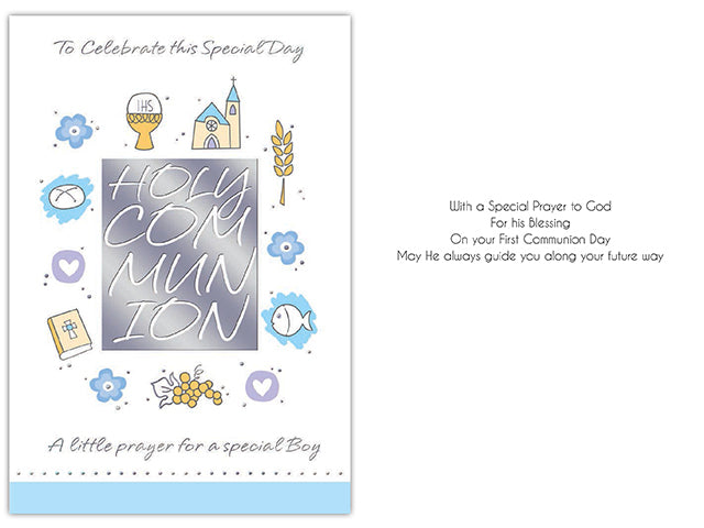'To Celebrate This Special Day' Communion Card - Girl / Boy