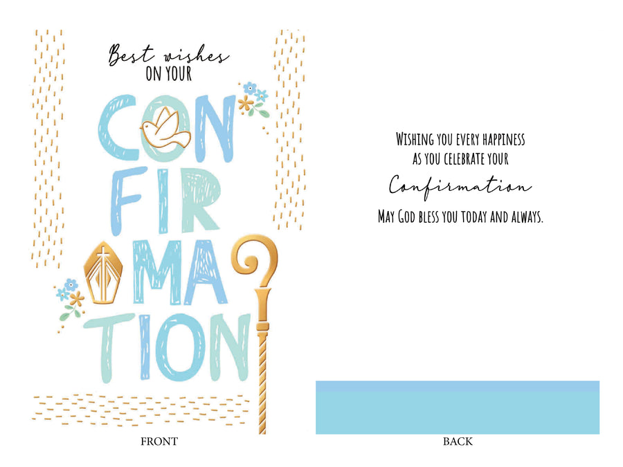 Confirmation Card - Girl / Boy