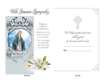 Mass Intention Card - Deceased