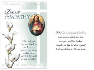 'Deespest Sympathy' Card