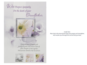 'With Deepest Sympathy' Card - Grandfather