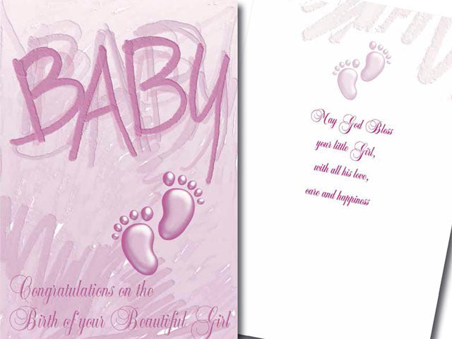 Baby Card - Girl / Boy