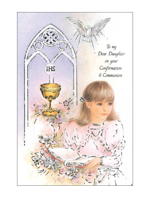 'On Your Confirmation & Communion' Card - Son / Daughter