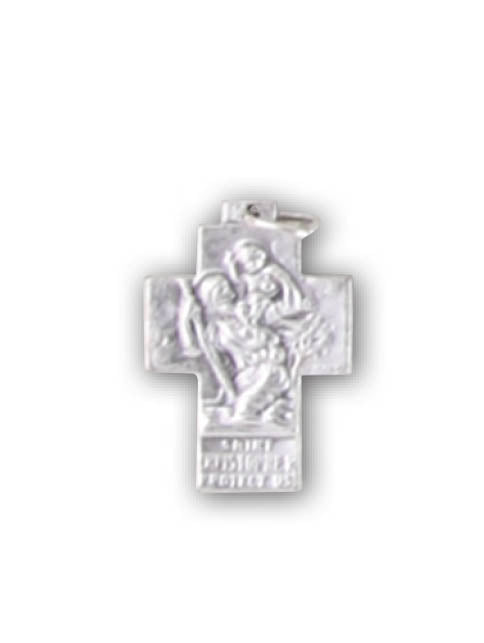 St. Christopher Silver Cross