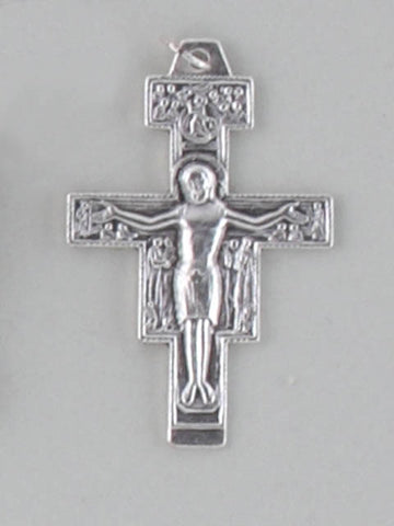 St. Damiano Crucifix Silver