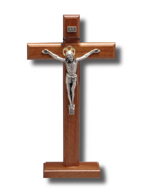 Beechwood Standing Crucifix - Small / Medium / Large