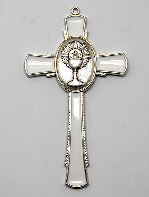 Communion Enamel Cross - Symbol