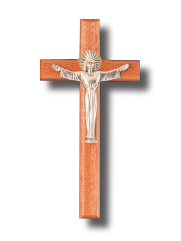 Small Wooden Risen Christ Crucifix
