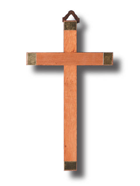 Wooden Wall Cross - Small