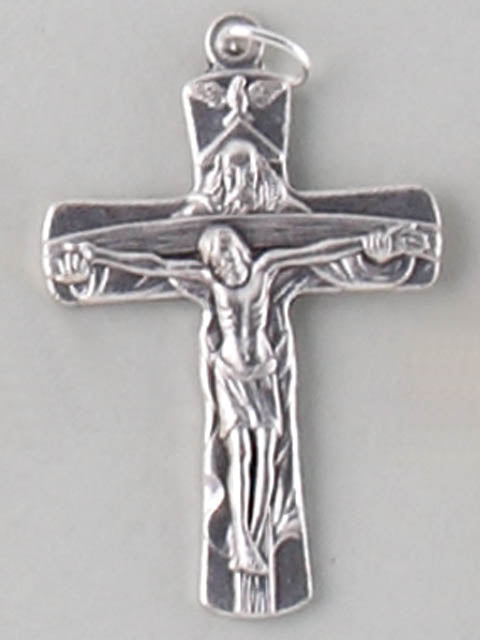 Small Trinity Crucifix - Gold / Silver