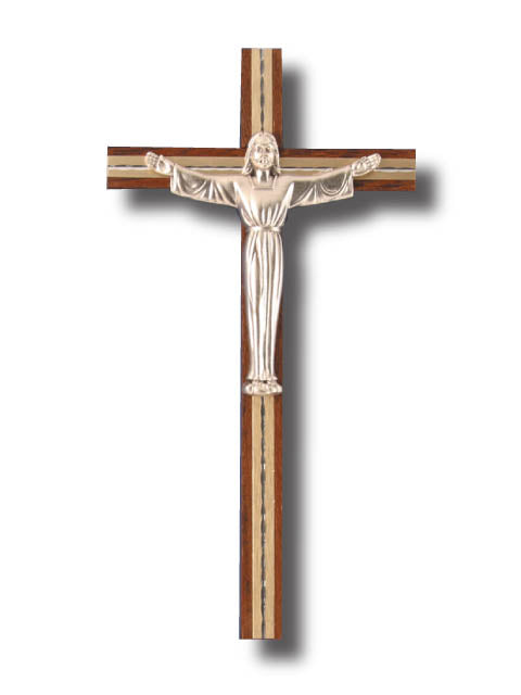 Wooden Risen Christ Crucifix