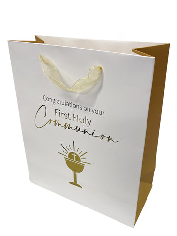 Communion Gift Bag - Gold