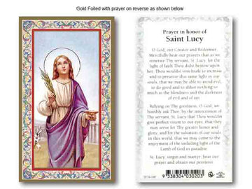 Prayer In Honor Of St. Lucy