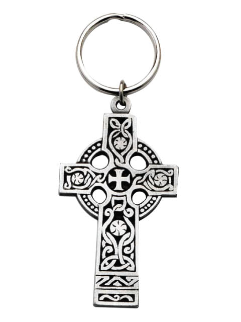 Celtic Cross Keyring