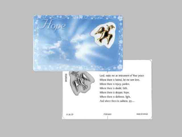 Hope Laminated Prayer Card