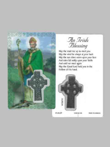 St. Patrick Laminated Prayer Card