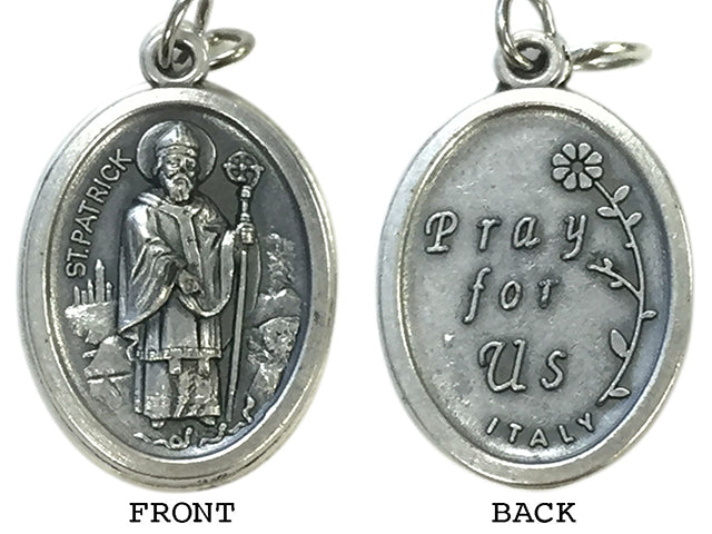 St. Patrick Silver Oxide Medal