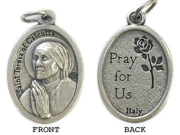 St. Mother Teresa Silver Oxide Medal