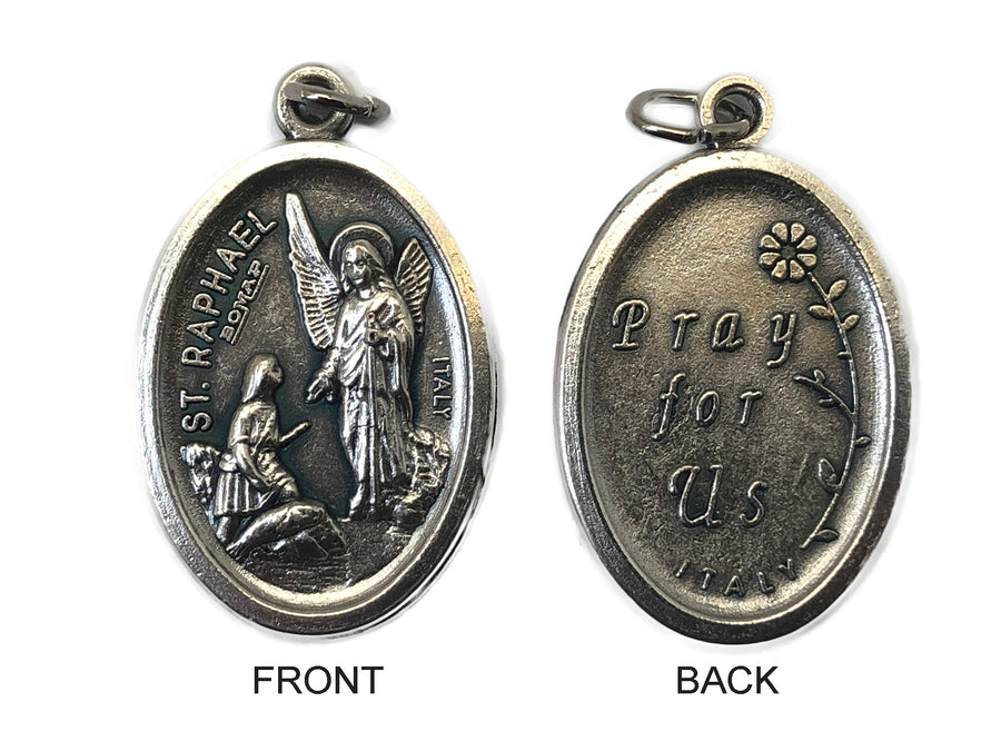 St. Raphael Silver Oxide Medal