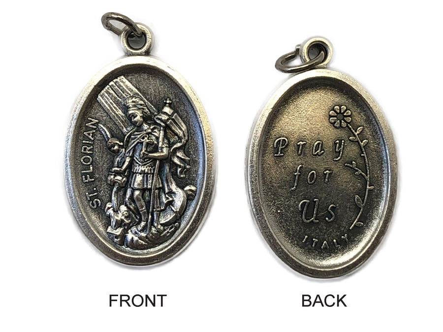 St. Florian Silver Oxide Medal