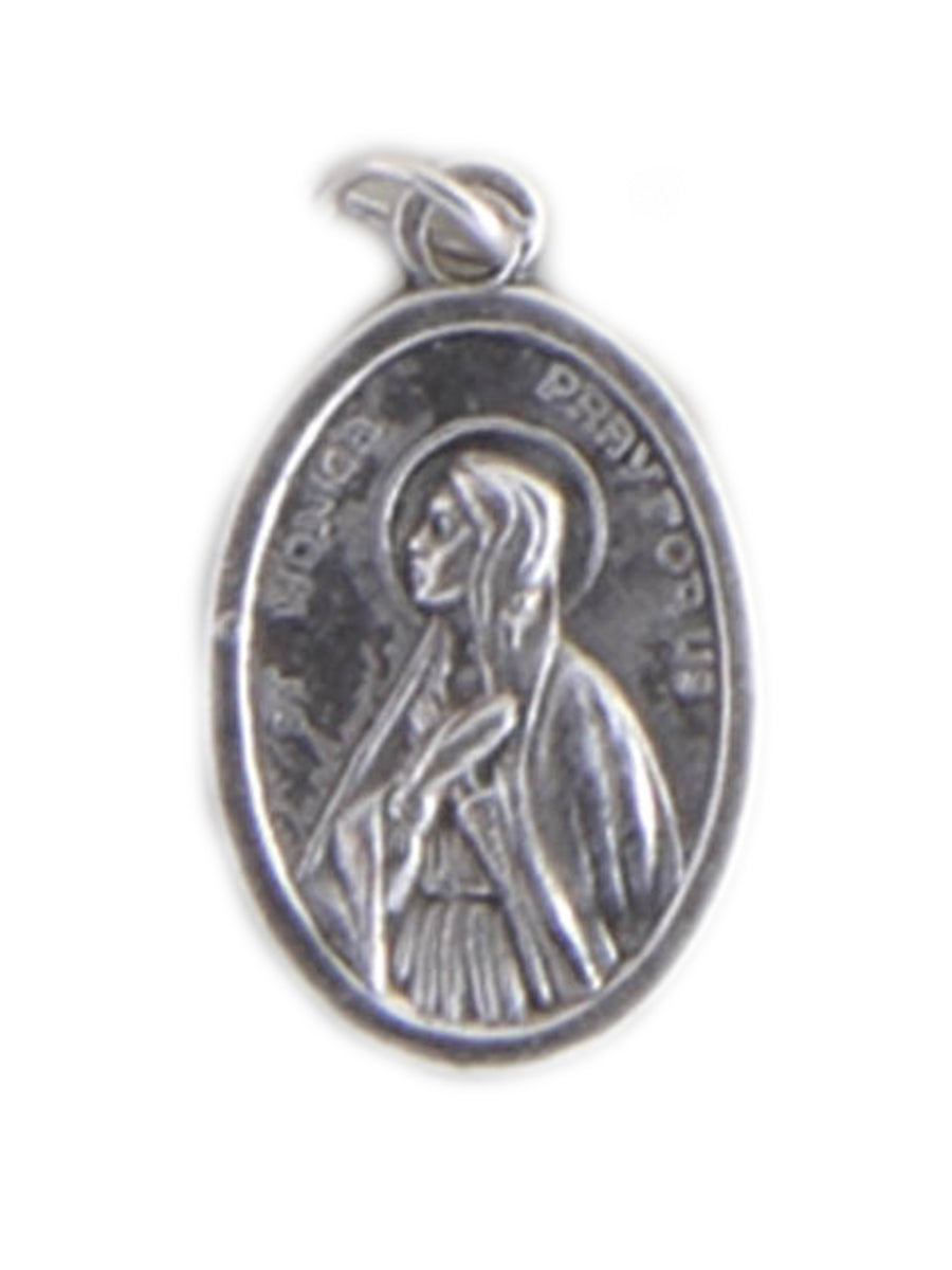 St. Monica Silver Oxide Medal