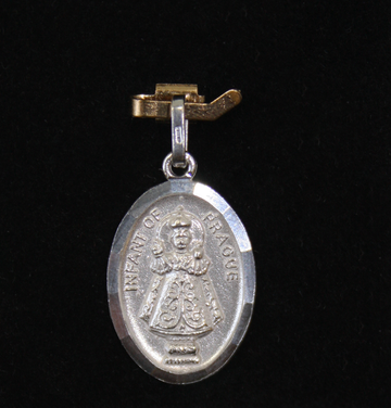 Infant of Prague Sterling Silver Medal