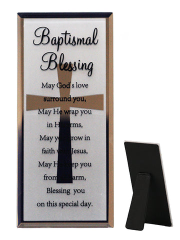 Baptismal Blessing Mirror Plaques