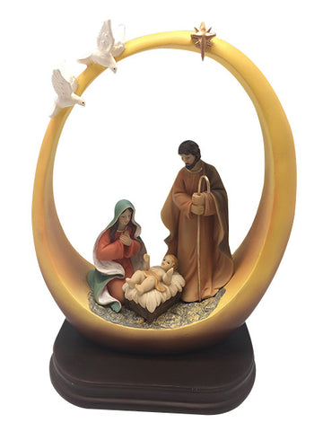Nativity Oval - Holy Family
