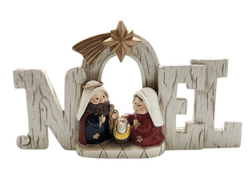 Nativity Scene Noel Resin - Kiddie