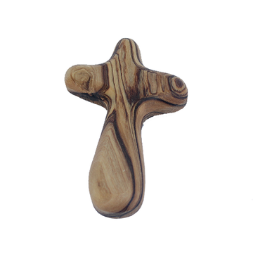 Olive Wood Palm Cross