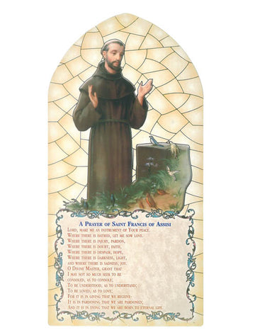 St. Francis Prayer Plaque