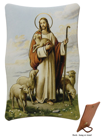Good Shepherd Hanging or Standing Plastic Plaque