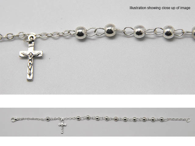 Silver Plated Bracelet - 195mm