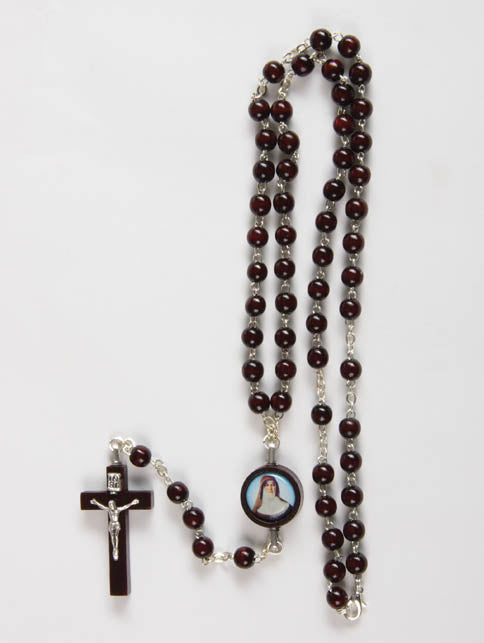Mary MacKillop Wood Rosary