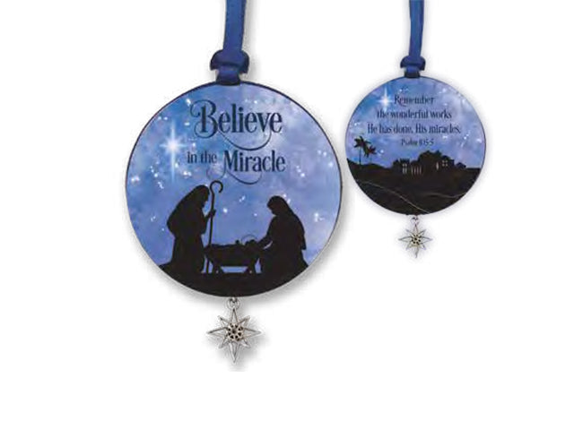 Christmas Ornament - Believe In The Miracle