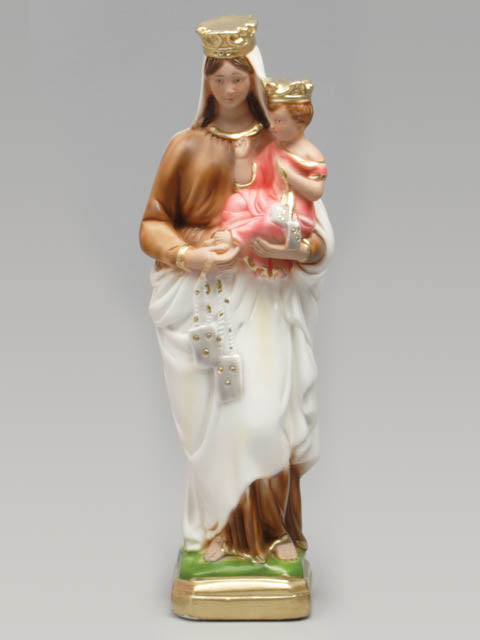 Our Lady Of Mt. Carmel Plaster Statue