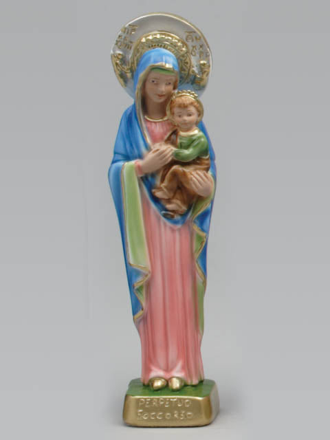 Our Lady Of Perpetual Succour Plaster Statue