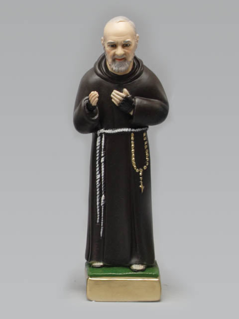 Padre Pio Plaster Statue