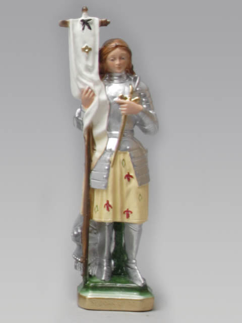 St. Joan of Arc Plaster Statue