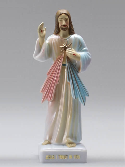 Divine Mercy Plastic Statue