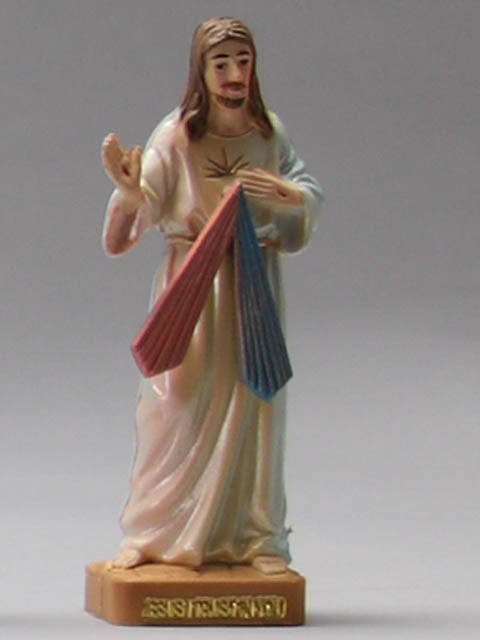 Divine Mercy Plastic Statue