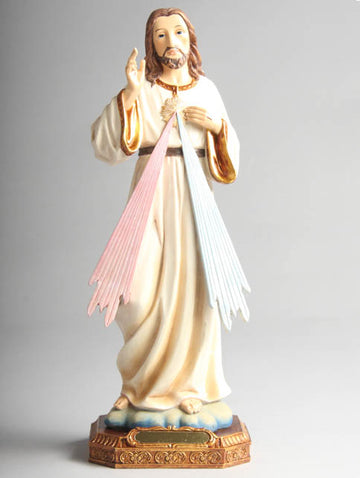 Divine Mercy Resin Statue