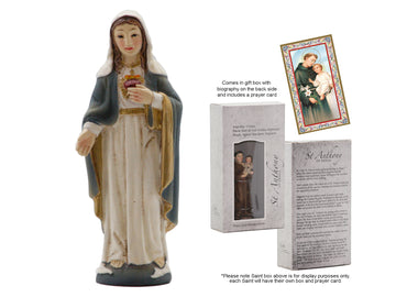 SHM Boxed Resin Statue With Prayer Card 9cm