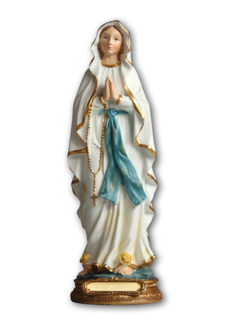 Our Lady Of Lourdes Resin Statue