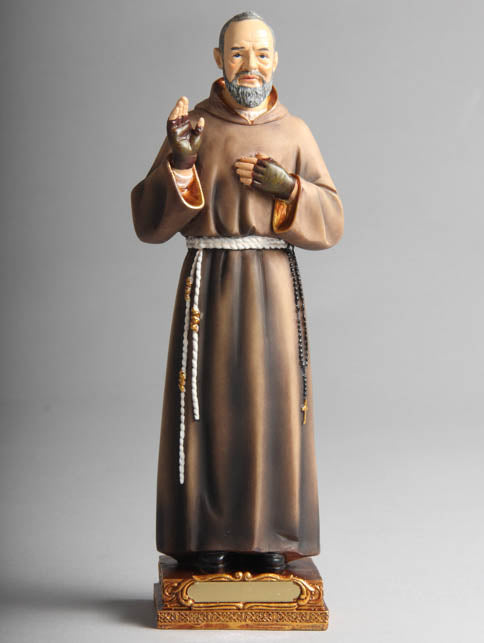 Padre Pio Resin Statue