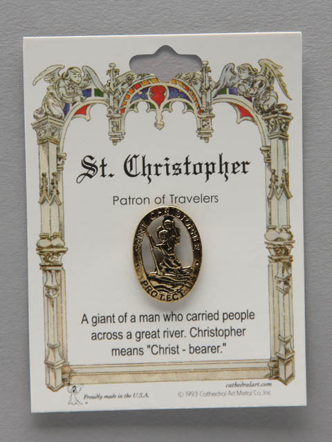 St. Christopher Lapel Pin