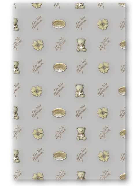 On Your Baptism Wrapping Paper